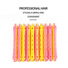 Plastic Rollers for Hair Curling 12 pcs (PC 949) - al basel cosmetics