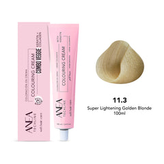Anea Colouring Cream 100ml 11.3 Super Lightening Golden Blonde - albasel Cosmetics