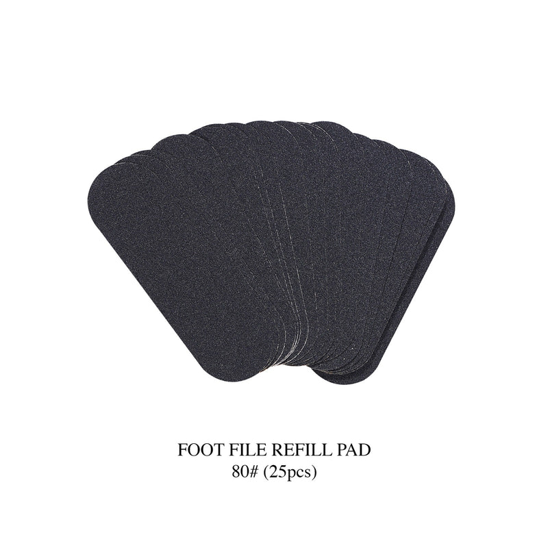 Foot File Refill Pad 80 # 25pcs - albasel cosmetics