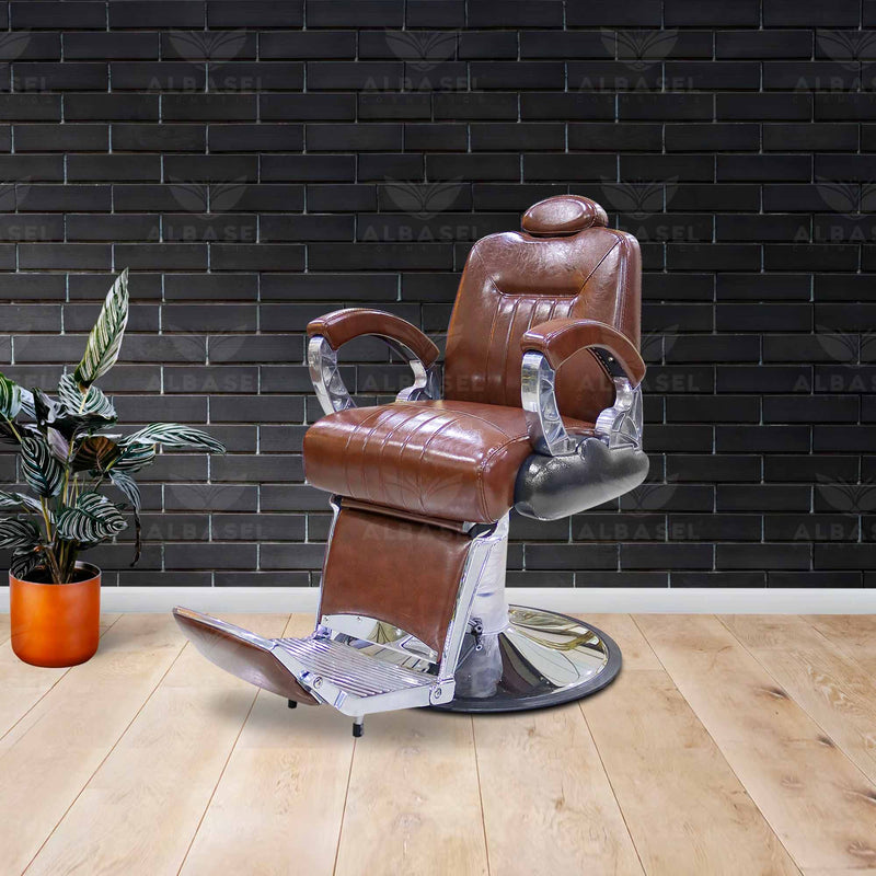 Gents Cutting Chair Shine brown