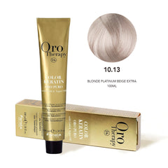 Fanola Oro Hair Color 10.13E Extra Blonde Platinum Beige 100ml - fanola color - fanola uae – albasel cosmetics