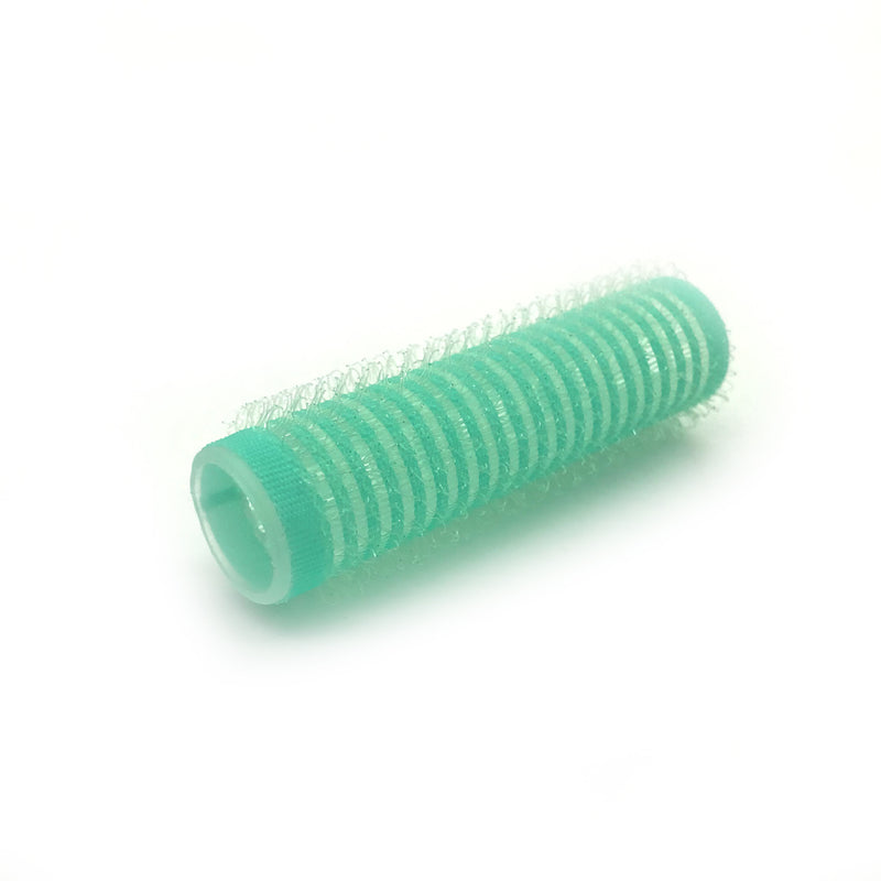 Plastic Self Grip Hair Rollers Green 10pcs - al basel cosmetics