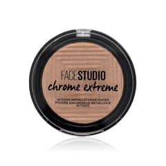 Maybelline Face studio Chrome Highlighter 300 Sandstone - Albasel cosmetics