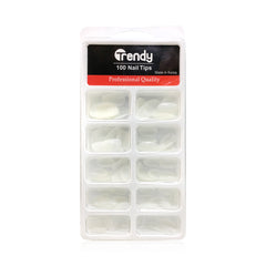 Trendy Fake Nail Tips long oval Full Cover (100 pieces)