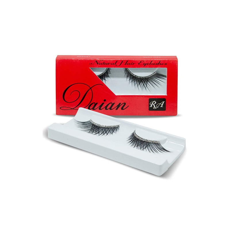 Daian Natural Hair False Eyelashes (4 pcs set) - Albasel cosmetics
