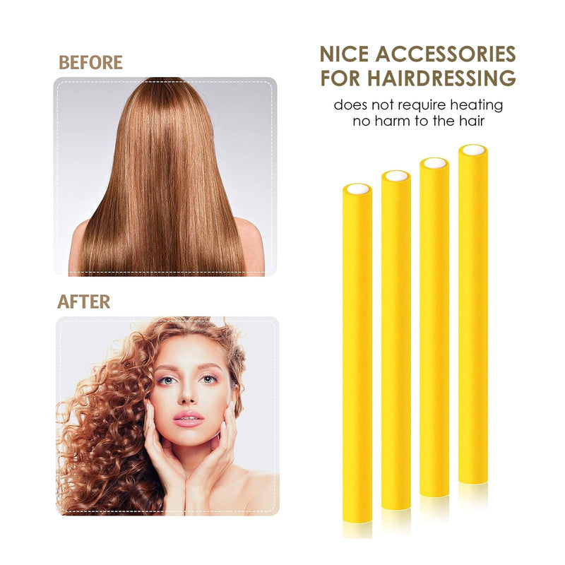 Curly Sponge Flex Hair Rollers PU 269(10pcs) - al basel cosmetics