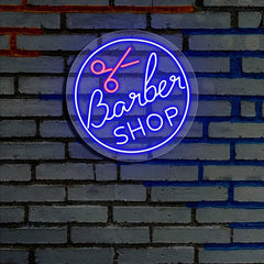 Light For The Barbershop Circle Sign 2314 50cm - al basel cosmetics