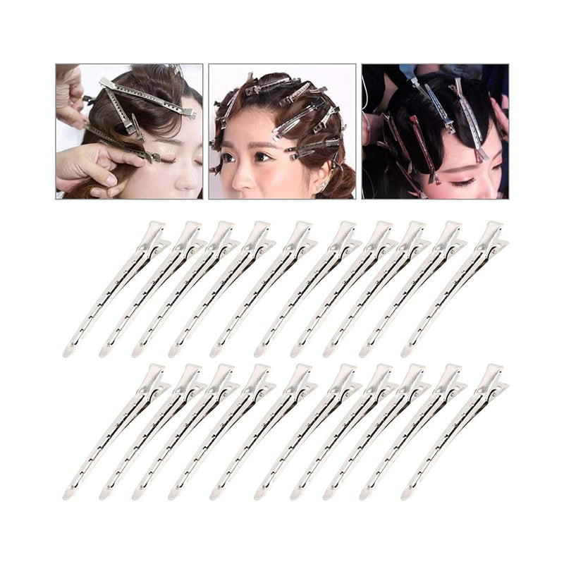 Mariani Large Duckbill Sectioning hair clips-12pcs - al basel cosmetics
