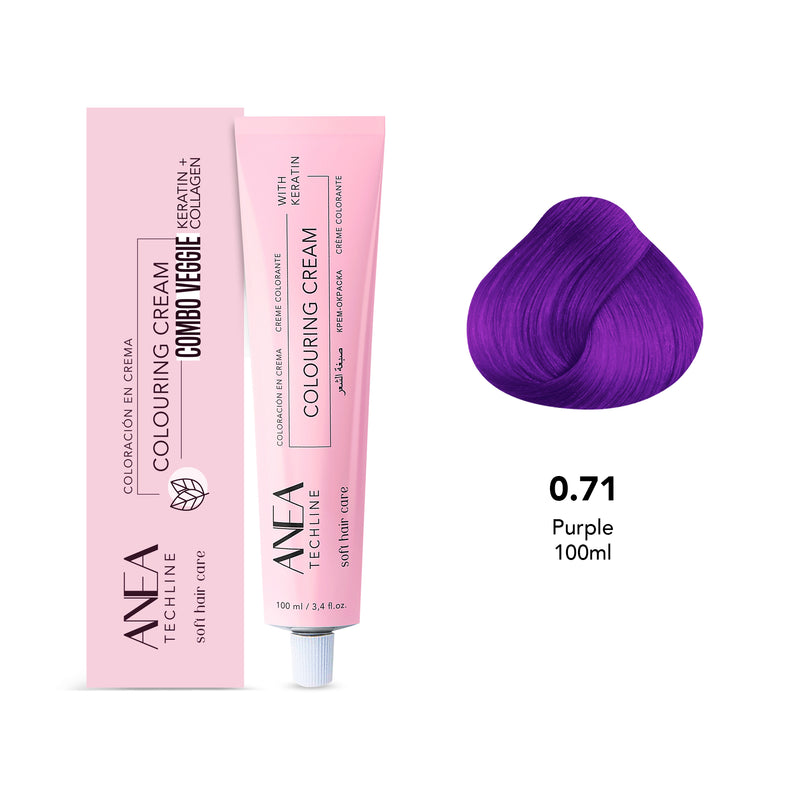 Anea Colouring Cream 100ml 0.71 Purplev - albasel cosmetics