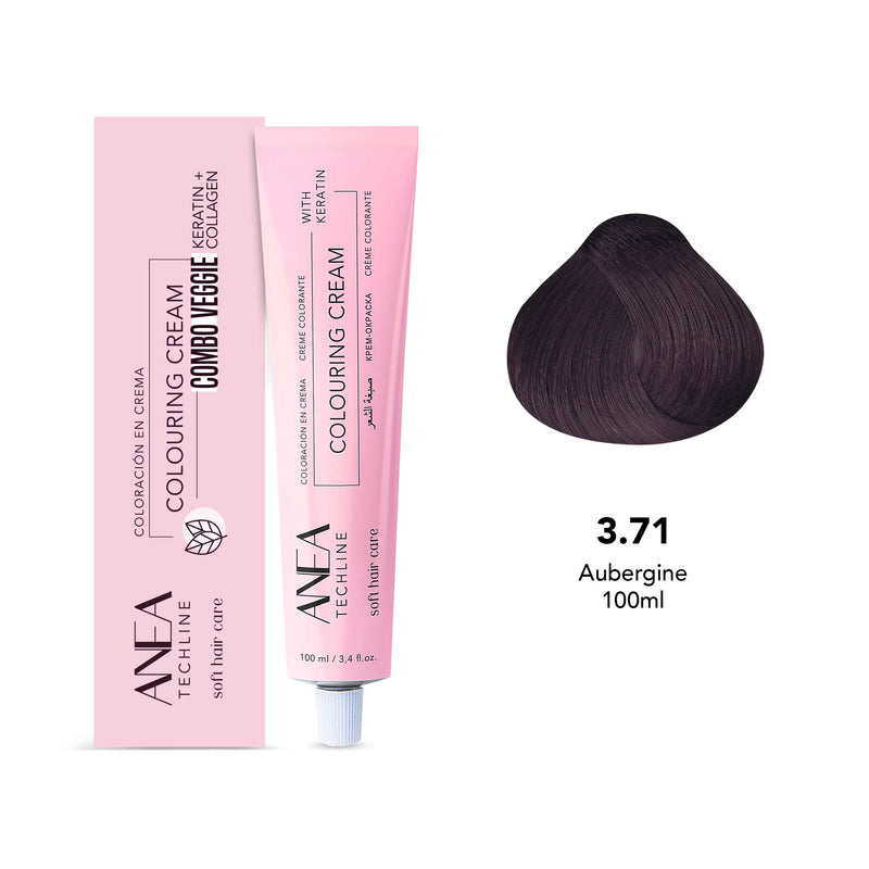 Anea Colouring Cream 100ml 3.71 Aubergine - albasel cosmetics
