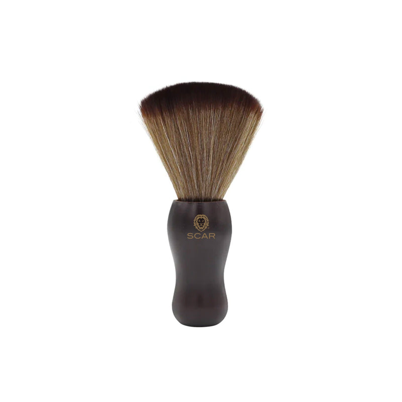 Barber Neck Duster Brush Wooden Handle - albasel cosmetics