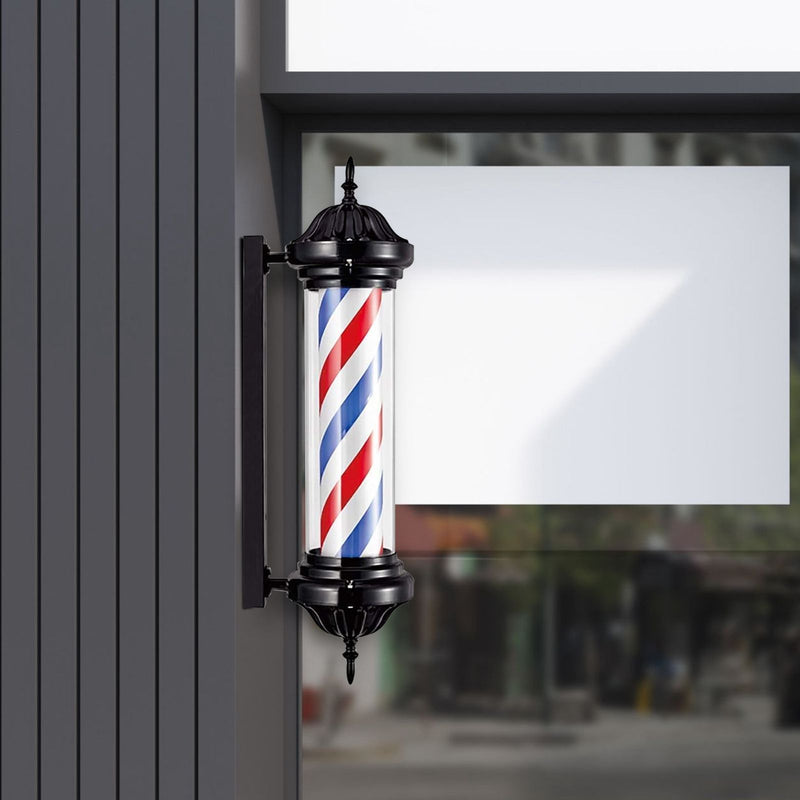 Barber Shop Light Pole Big - barber pole - al basel cosmetics