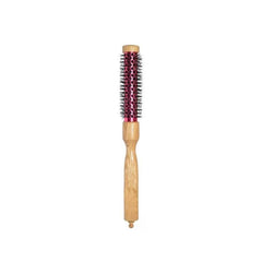 Hair Brush with wooden handle 1445 Red - al basel cosmetics