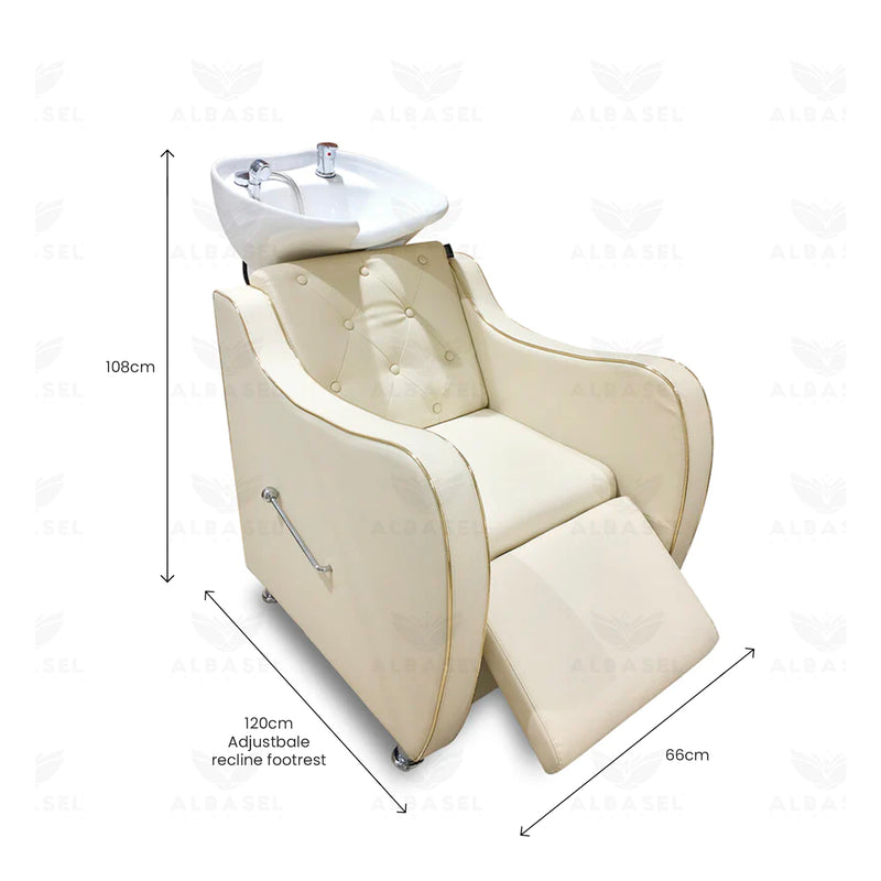 Luxury Hair Washing Chair Cream for Salon use - al basel cosmetics