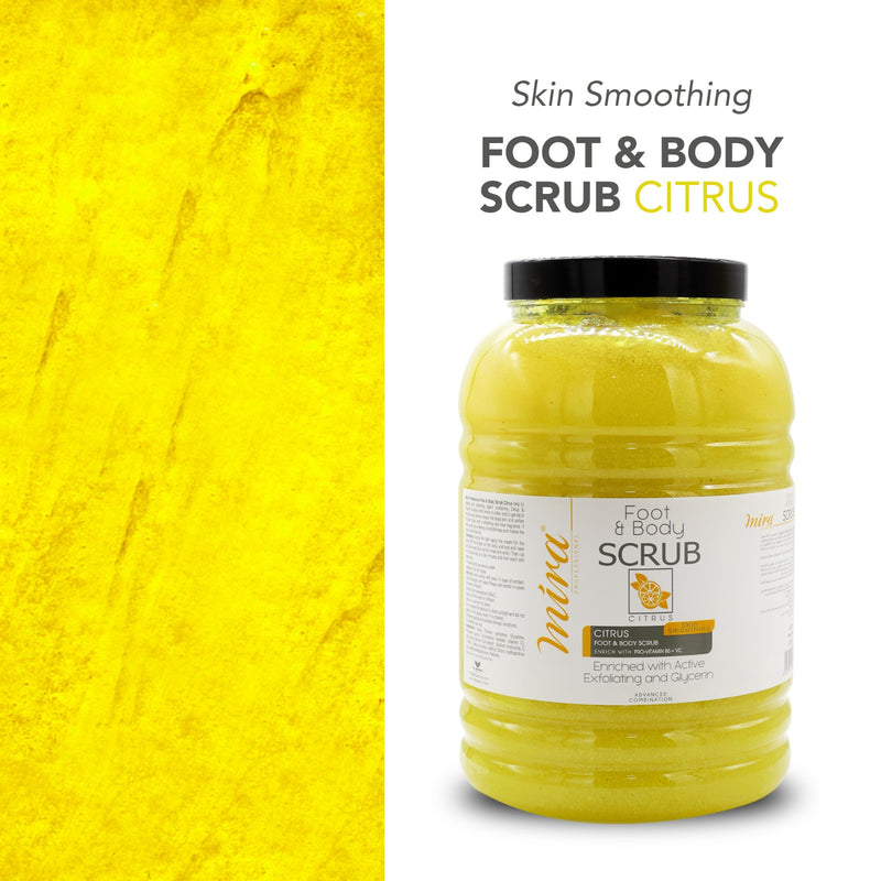Mira Foot and Body Scrub 5Ltr - Citrus - al basel cosmetics