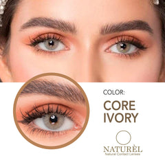 Naturel Natural Color Contact Lenses Core Ivory - contact lenses - albasel cosmetics