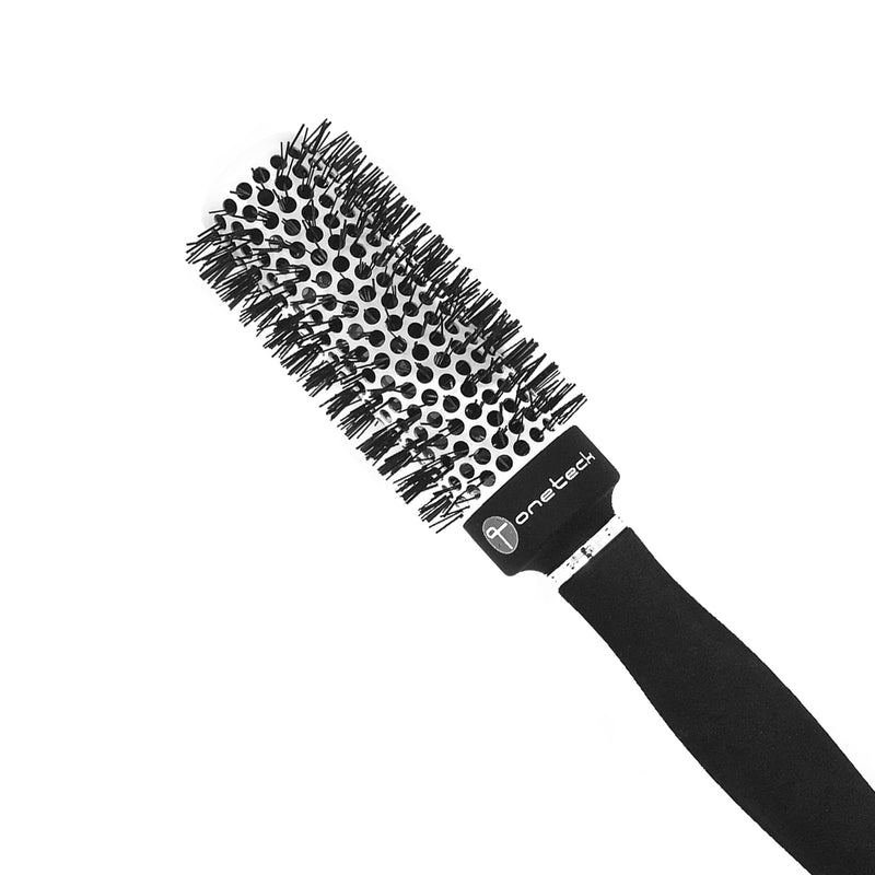 Hair brush Oneteck ceramic black 33mm - al basel cosmetics