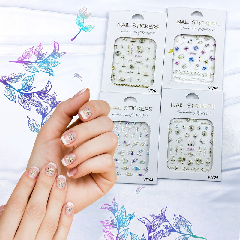 Opoola 5037 Nail Art Sticker - nail art sticker - al basel cosmetics