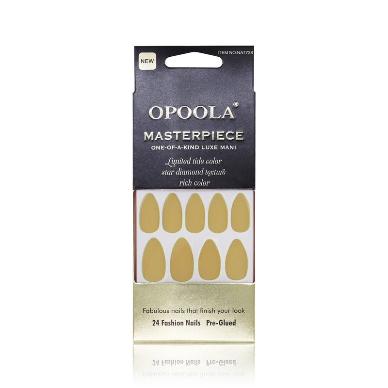 Opoola Pre Glued Fashion Nail Extension Nail Tips 24 Pieces - nail tips - al basel cosmetics