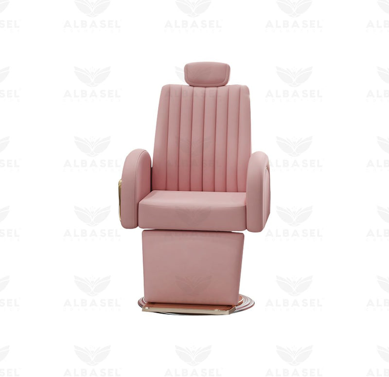 Professional Pink Salon makeup Chair - al basel cosmetics