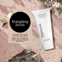 Energizing Scrub For Face 200ml - Scar- al basel cosmetics