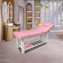 Spa Facial Massage Waxing Bed Pink