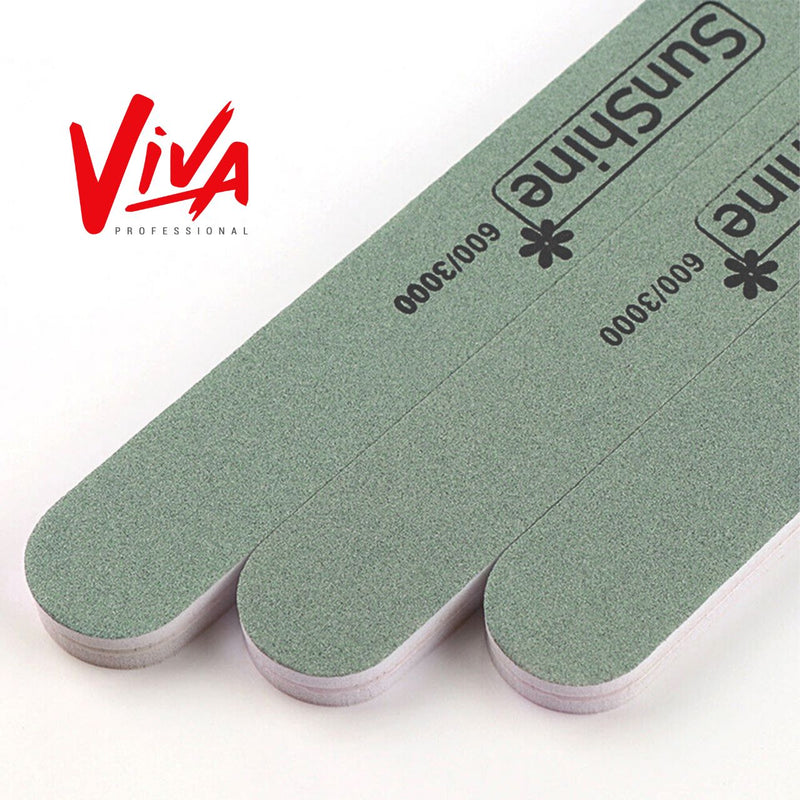 VIVA NAIL SHINING STICK FILE 20Pcs Pack - albasel cosmetics