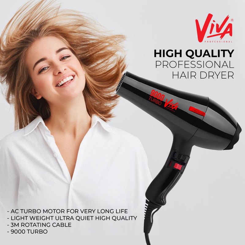 Viva Turbo 9000 Hair Dryer 2200W