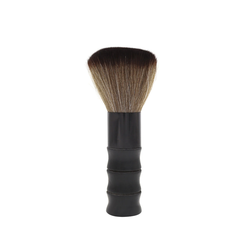 Wood brown Neck Duster Brush - albasel cosmetics