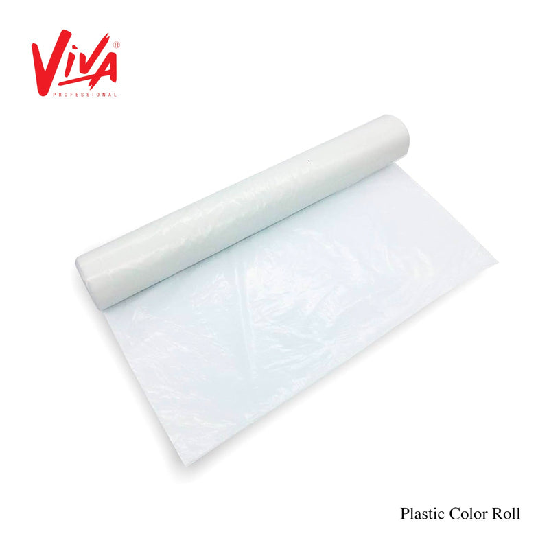 Plastic Color Roll White - albasel cosmetics