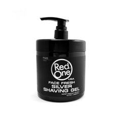 Red One Face Fresh Shaving Gel Silver 1000ml