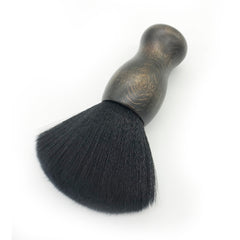 Wood Neck Duster Brush Black