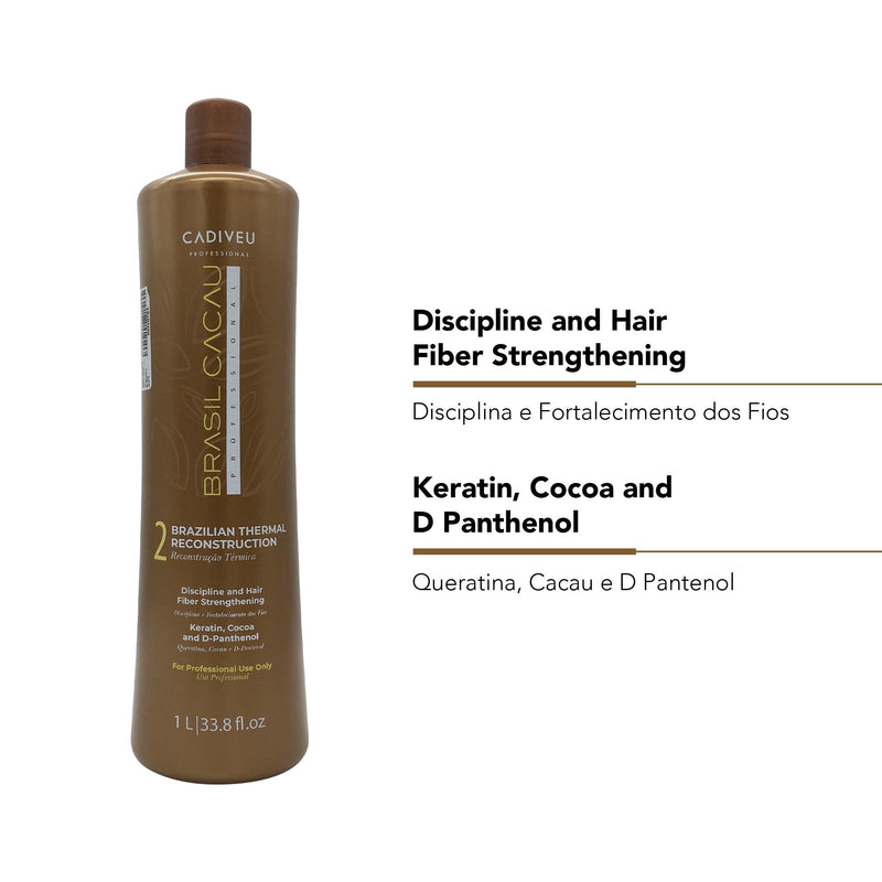 Brasil Cacau Anti-Residue Hair Treatment Kit - Albasel cosmetics