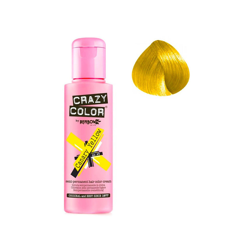 Crazy Color Canary Yellow - 49 - Albasel cosmetics