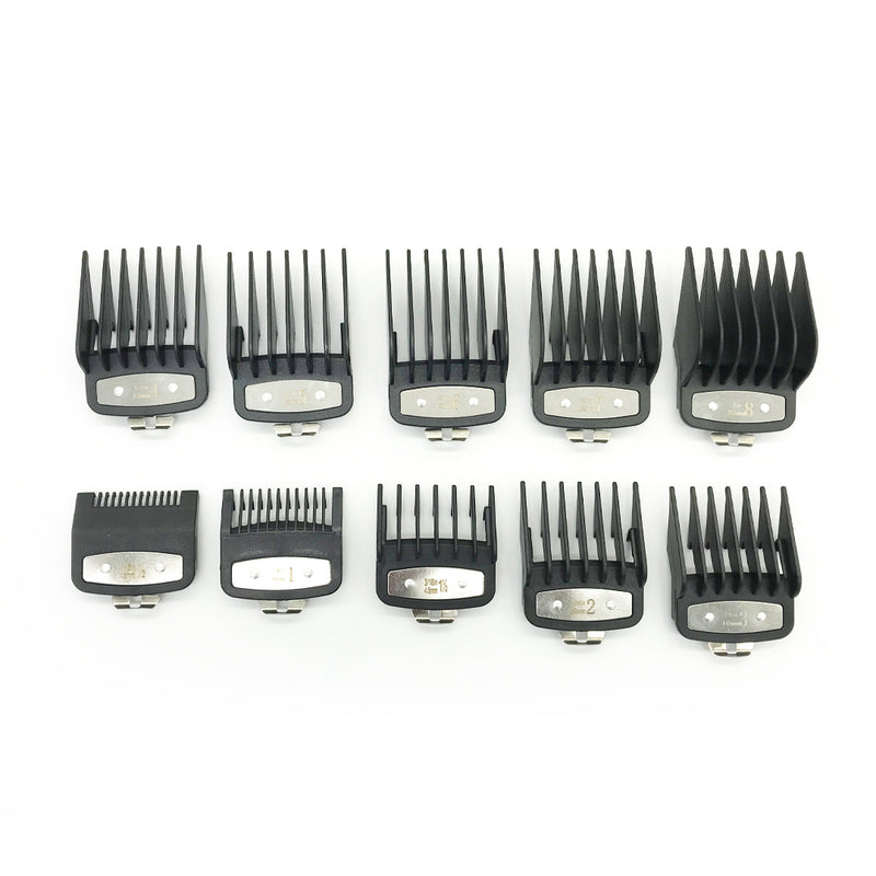Magnetic Barber Guards Hair Clipper Combs 10Pcs