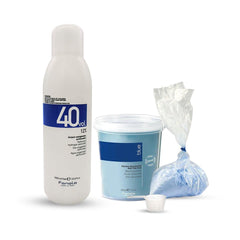 Fanola Bleaching Powder Blue and Cream Developer 40Vol 1000ml - Albasel cosmetics