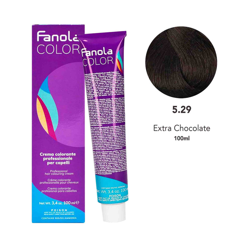 Fanola Hair Color 5.29 Extra Chocolate 100 ml
