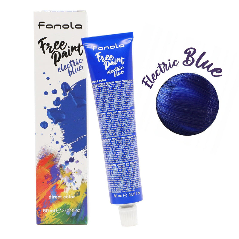 Fanola Free Paint Electric Blue 60ml