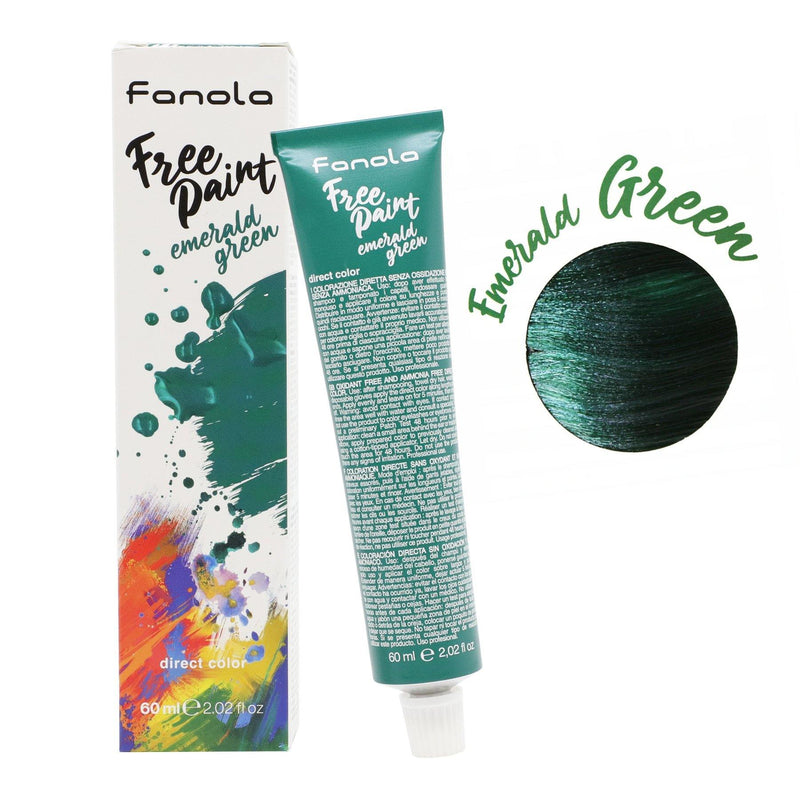 Fanola Free Paint Emerald Green 60ml