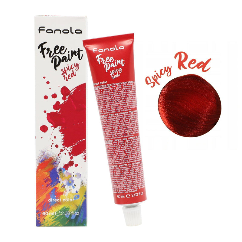 Fanola Free Paint Spicy Red 60ml