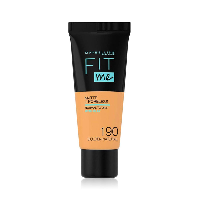 Maybelline Fit Me foundation 190 golden natural - Albasel cosmetics
