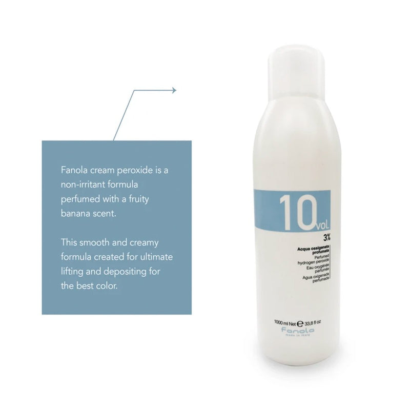 Fanola 10Vol Perfumed Oxidizing Cream Developer 1000ml - Albasel cosmetics