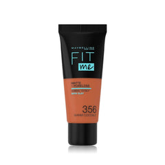 Maybelline Fit Me Foundation 356 Warm Coconut - Albasel cosmetics