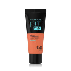 Maybelline Fit Me Foundation 358 Latte 30ml - Albasel cosmetics