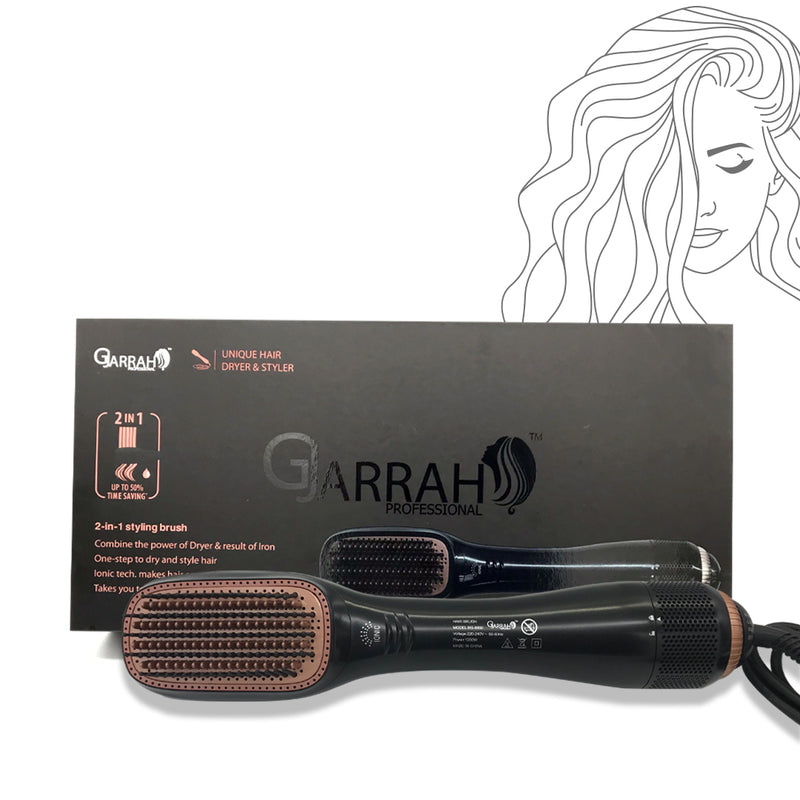 Gjarrah Professional Unique Hair Dryer & Styler (2 in 1) - Albasel cosmetics