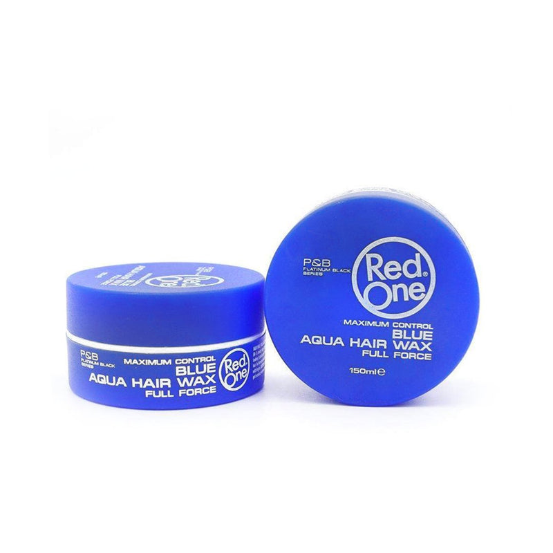 Red One Aqua Hair Wax, Blue - Albasel cosmetics