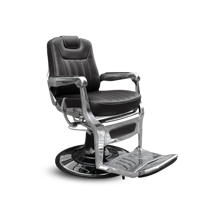 Professional Barber Gents Cutting Chair Black - Albasel cosmetics
