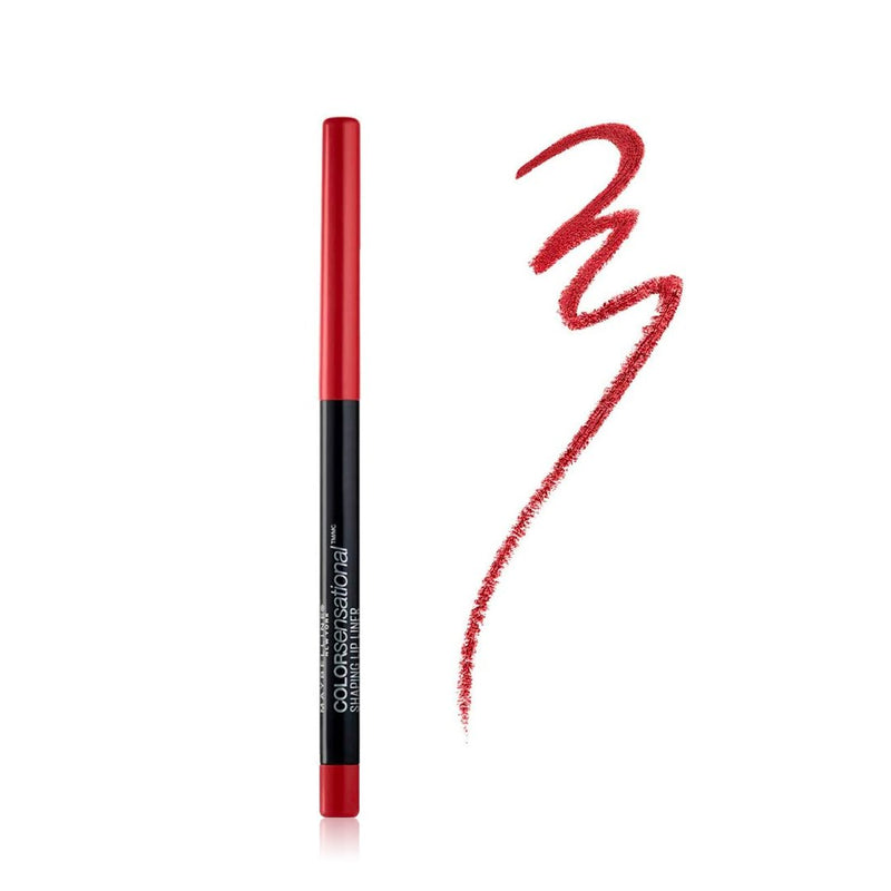 Maybelline Color Sensational Shaping Lip Liner 90 Brick Red - Albasel cosmetics