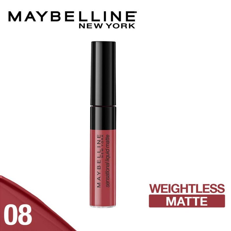 Maybelline Sensational Liquid Matte 08 As Z - Albasel cosmetics