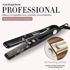 Mariani Professional digital Hair Iron straightener - Black 470'F - Dayjour